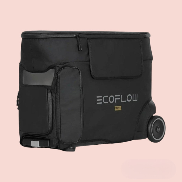 Сумка для переноски портативной электростанции EcoFlow Delta Pro / Защищает от воды, мусора и повреждений во время движения